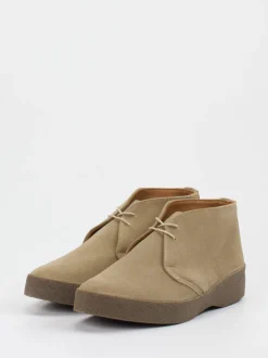 Sanders And Sanders – Desert Boots aus Veloursleder beige