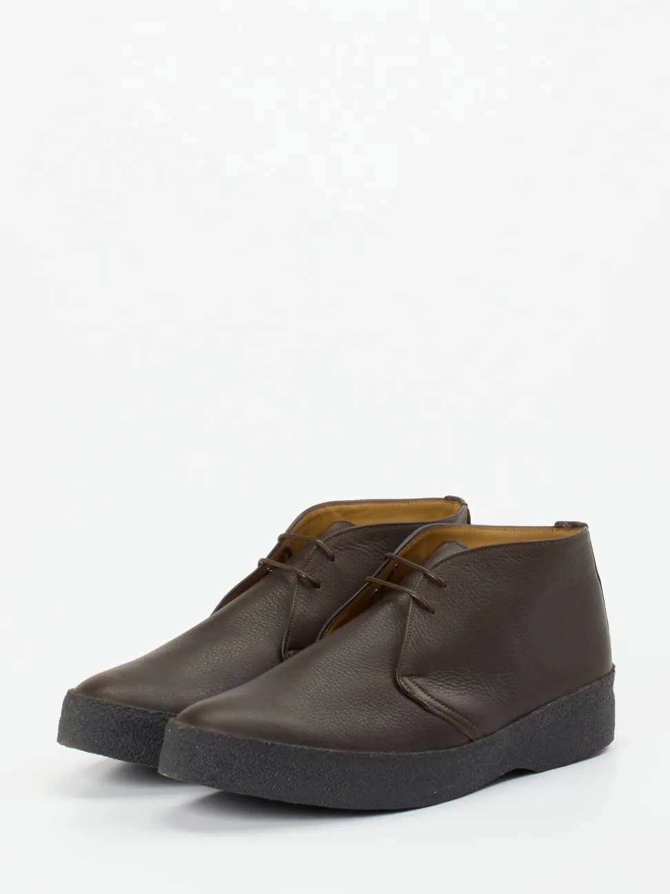 Sanders And Sanders – Desert Boots aus Veloursleder Dunkelbraun
