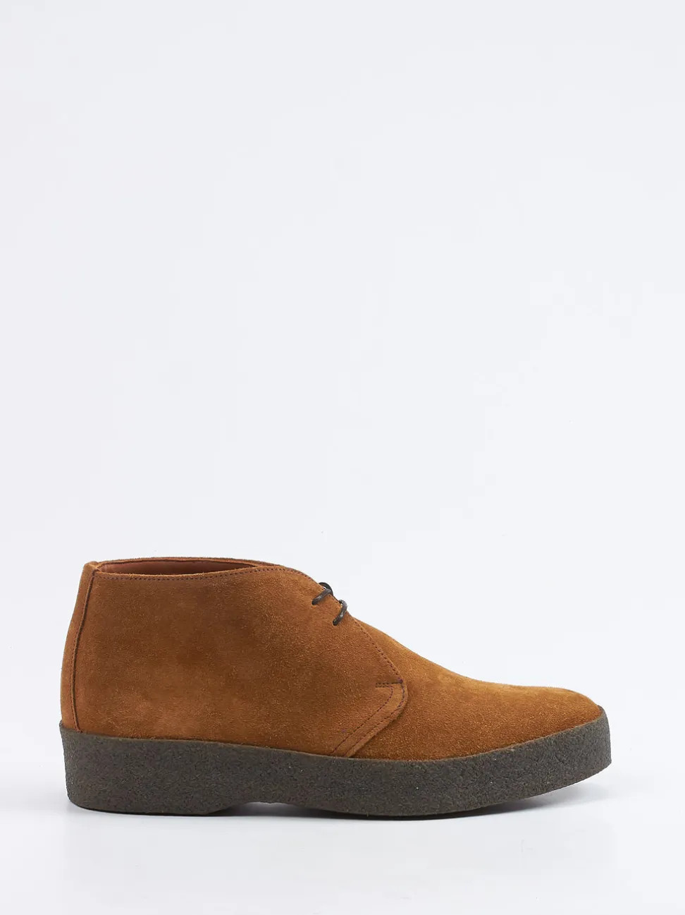 Sanders And Sanders – Desert Boots aus Veloursleder cognac