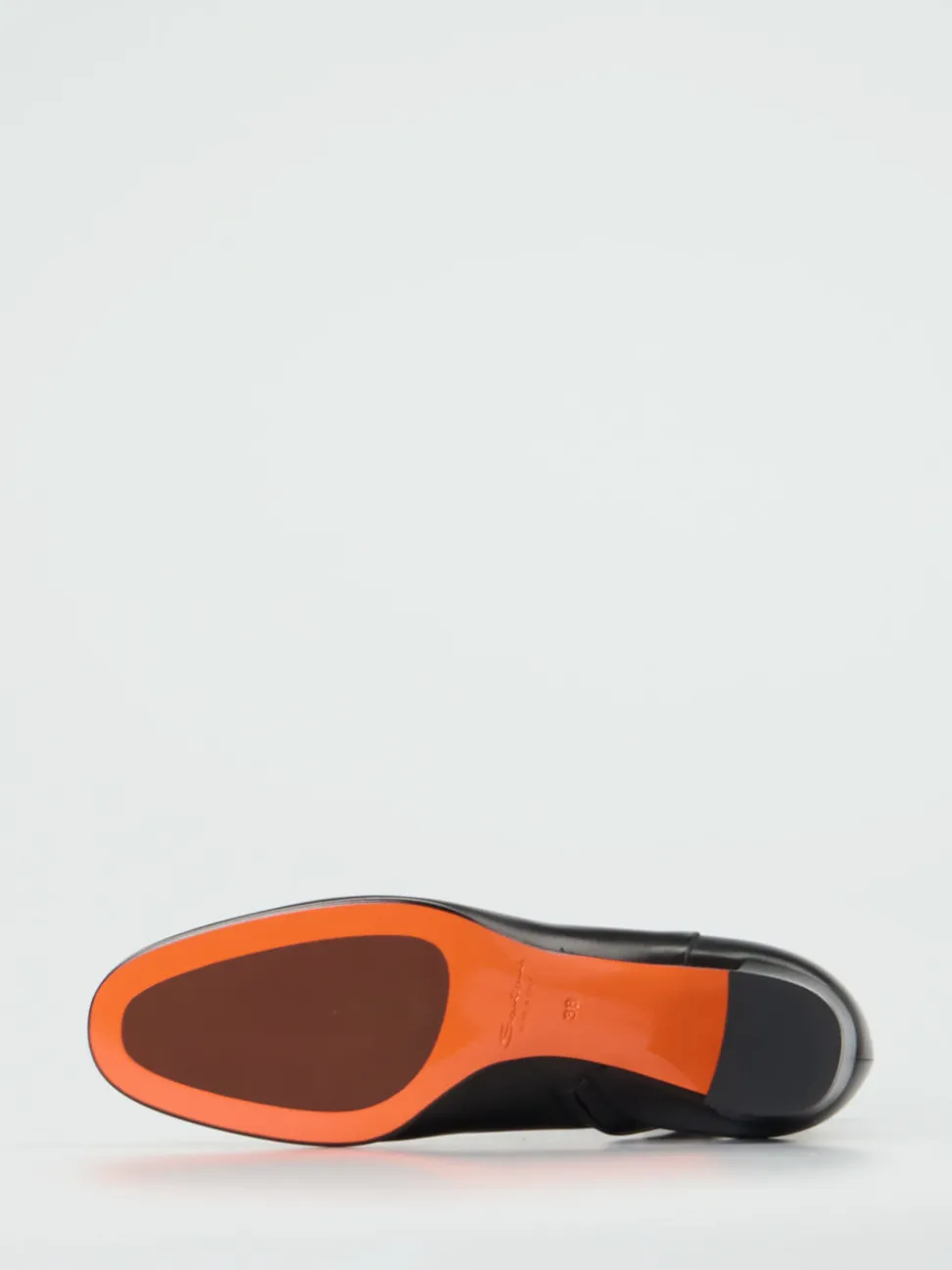 Santoni – Ankle Boots aus Lammleder in Schwarz
