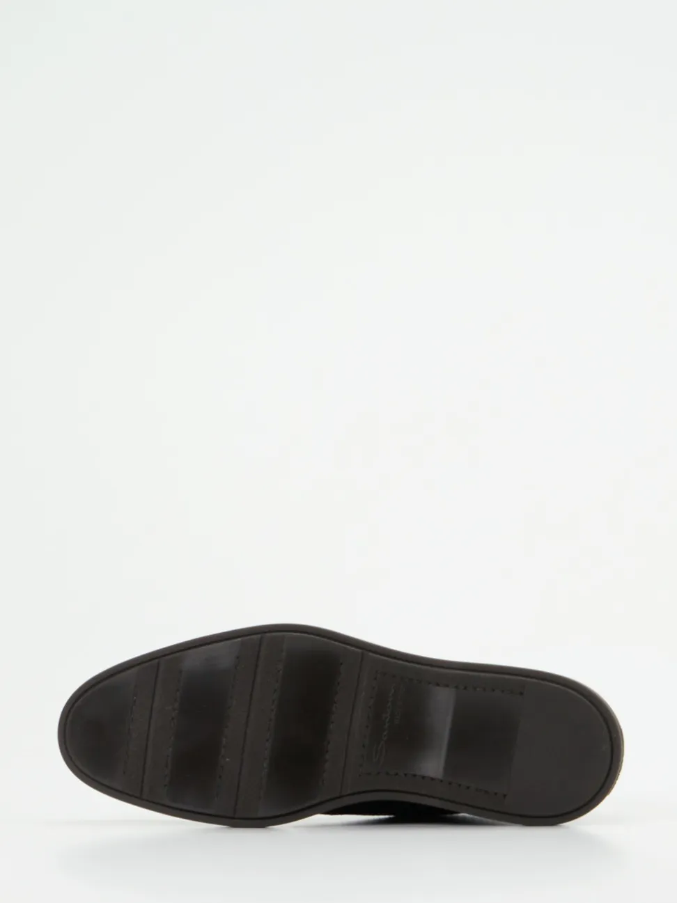Santoni – Chukka Boots aus Veloursleder Schwarz