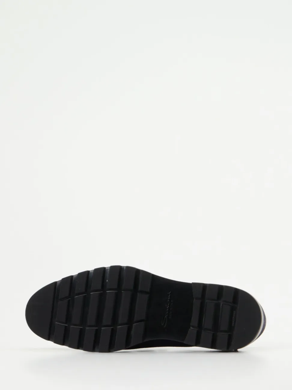 Santoni – Loafer aus Veloursleder Dunkelblau