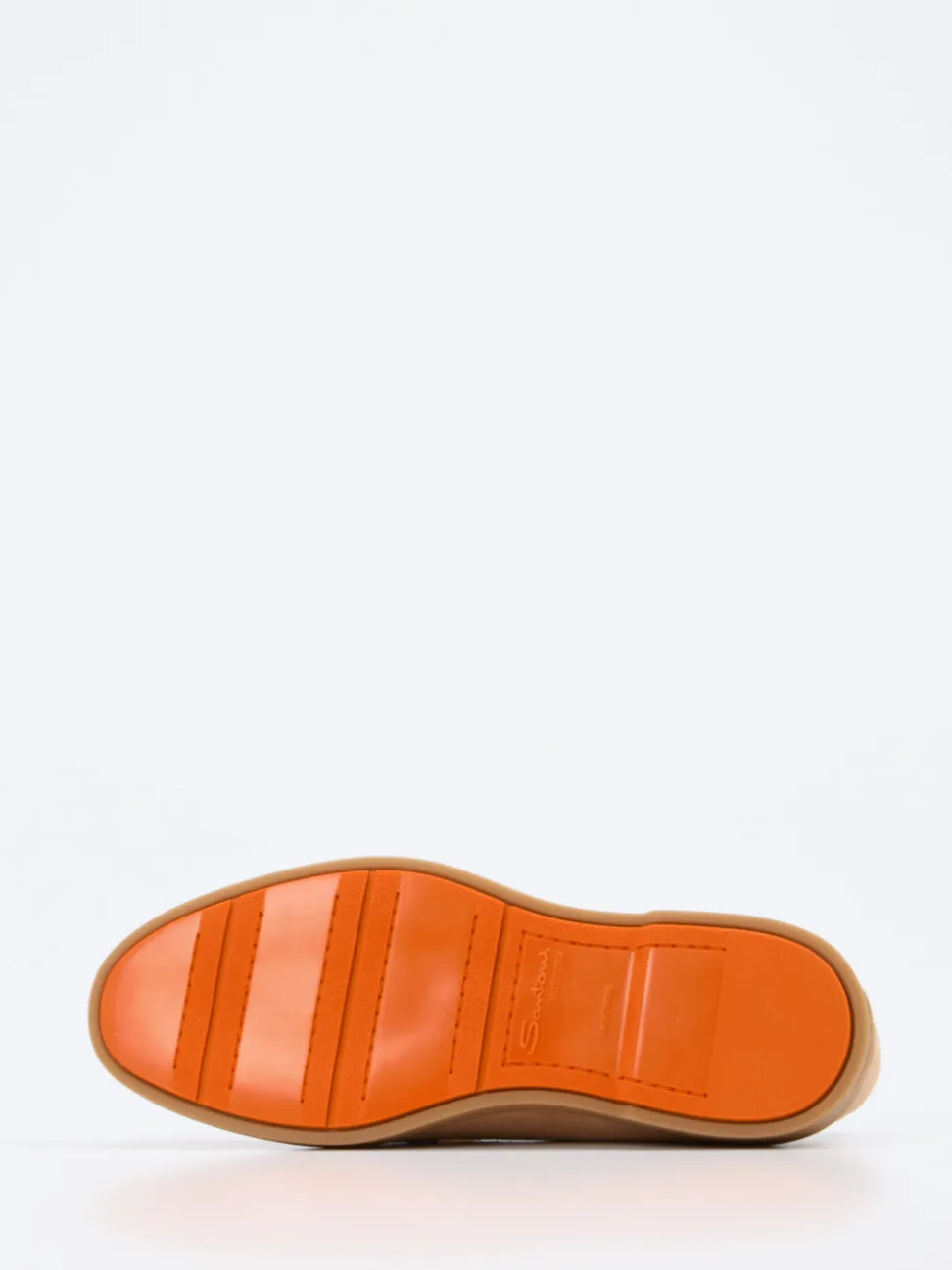 Santoni – Loafer aus Veloursleder Beigebraun