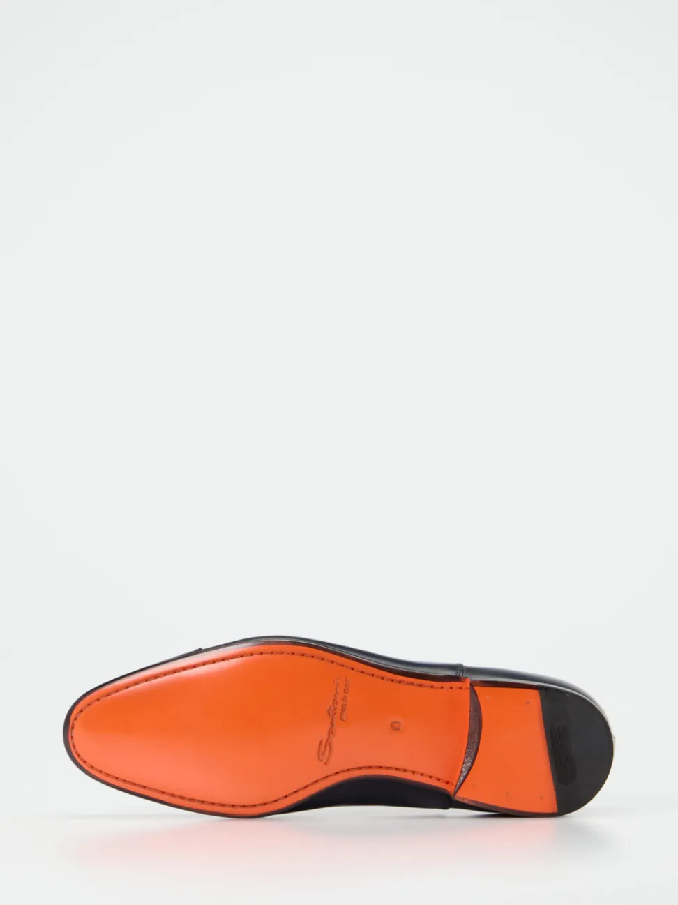 Santoni – Oxford-Schnürschuh aus Kalbleder Nachtblau