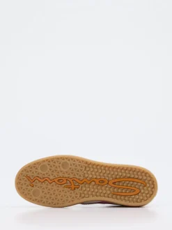 Santoni – Retro-Sneaker aus Veloursleder Beige