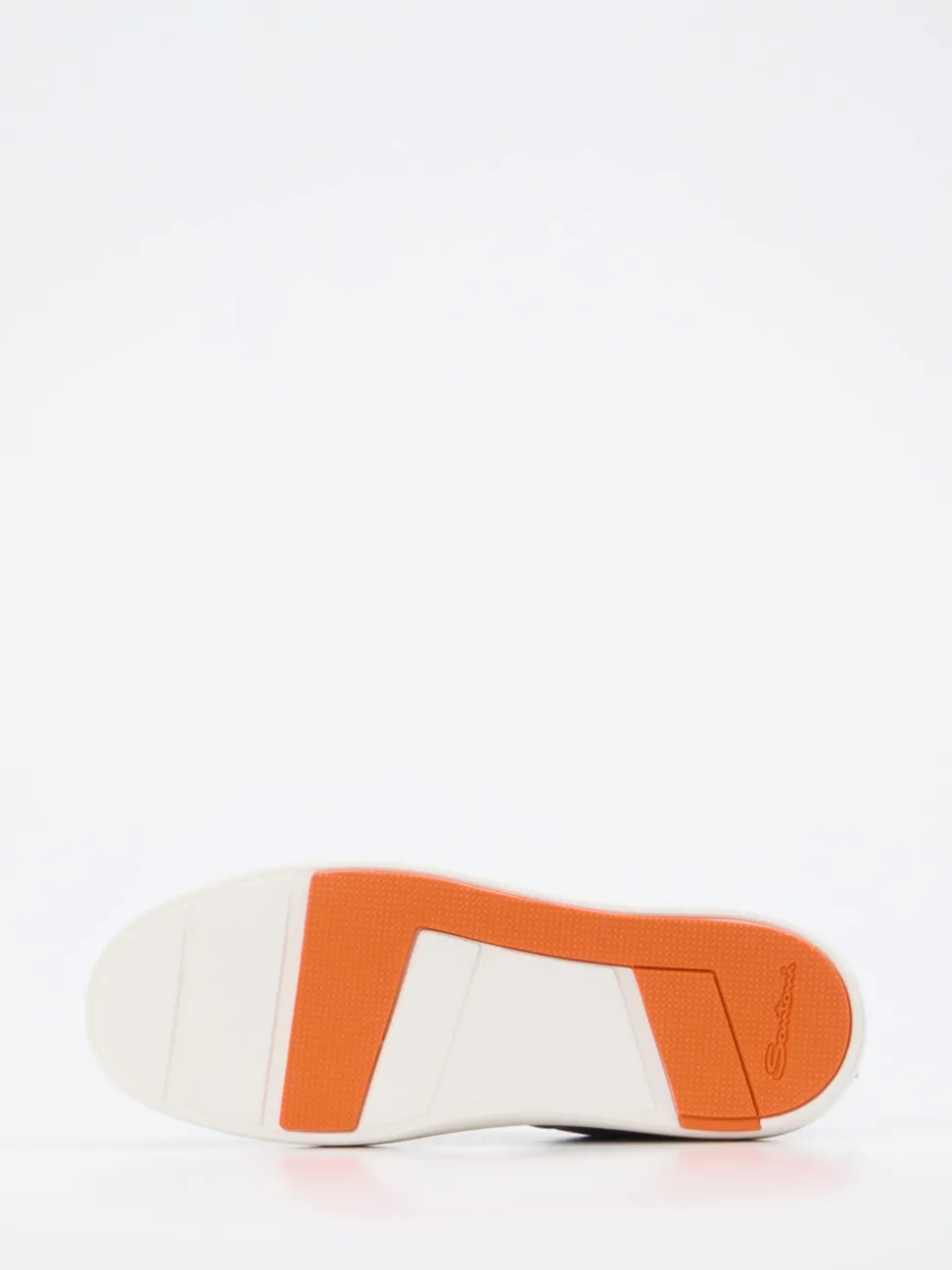 Santoni – Slip-On Sneaker aus Veloursleder Taubenblau