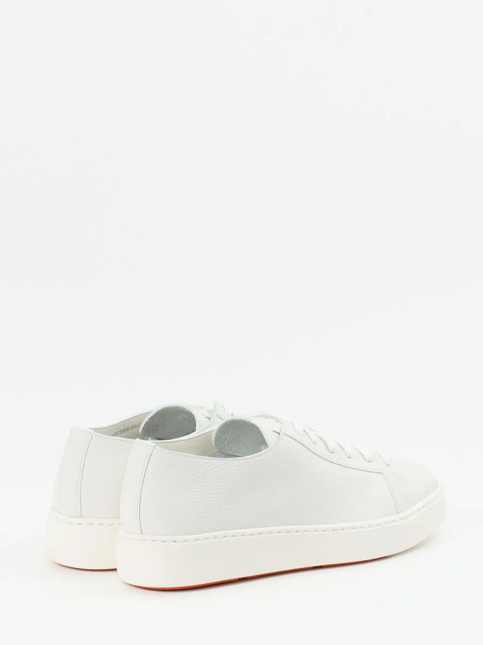 Santoni – Sneaker aus Kalbleder Off-White