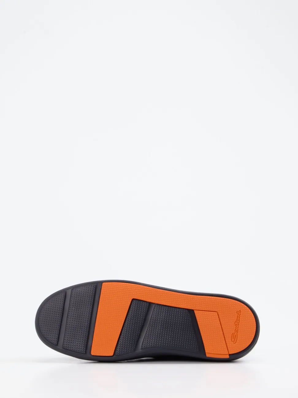 Santoni – Sneaker aus Veloursleder Dunkelblau