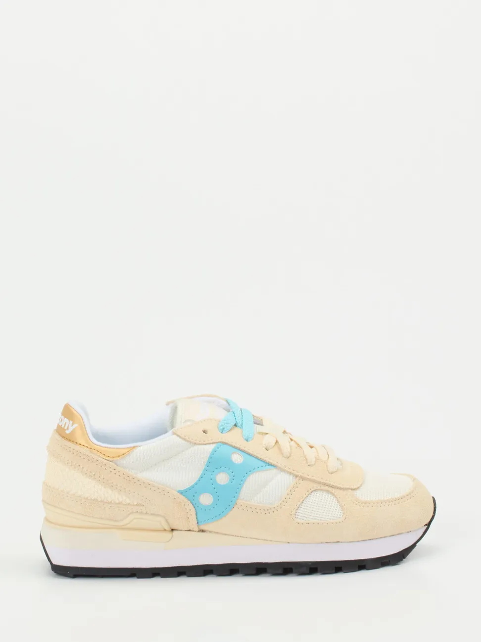 Saucony – Retro-Sneaker aus Textil mit Wildlederstruktur