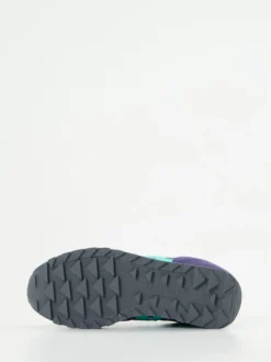 Saucony – Retro-Sneaker aus Veloursleder und Textil Violett
