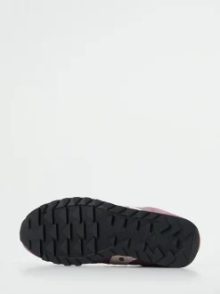 Saucony – Retro-Sneaker aus Veloursleder und Nylon Altrosa