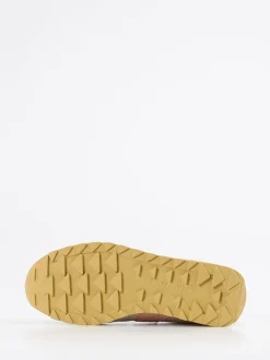 Saucony – Retro-Sneaker aus Veloursleder in Beige