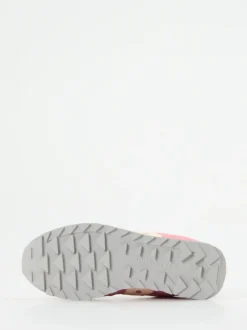 Saucony – Retro-Sneaker aus Veloursleder und Textil rosa