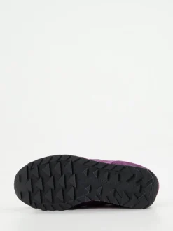 Saucony – Sneaker aus Textil und Veloursleder Violett
