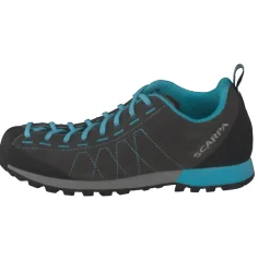 Scarpa – Zustiegsschuh aus Veloursleder anthrazit