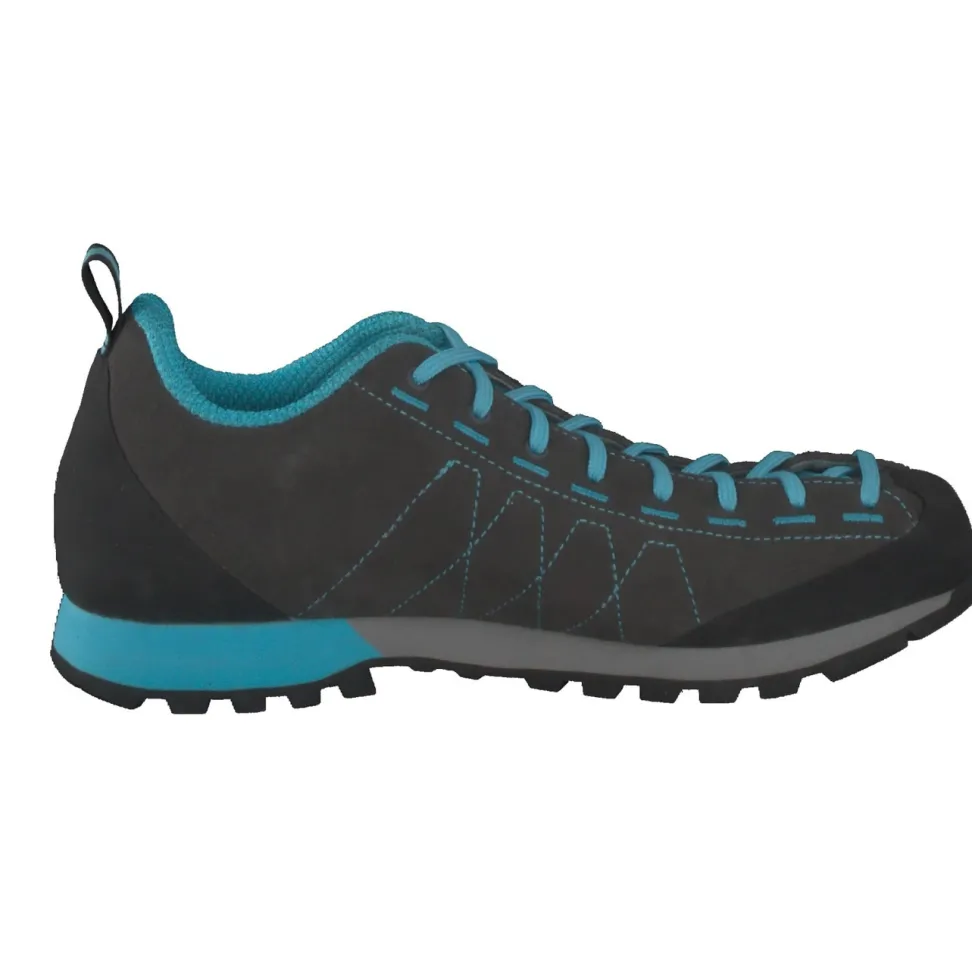 Scarpa – Zustiegsschuh aus Veloursleder anthrazit