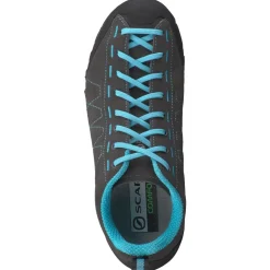 Scarpa – Zustiegsschuh aus Veloursleder anthrazit