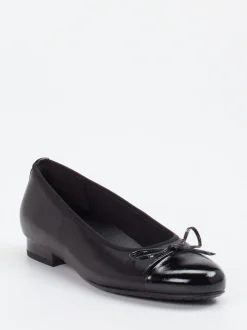 Semler – Ballerinas aus Kalbleder mit Lackkappe