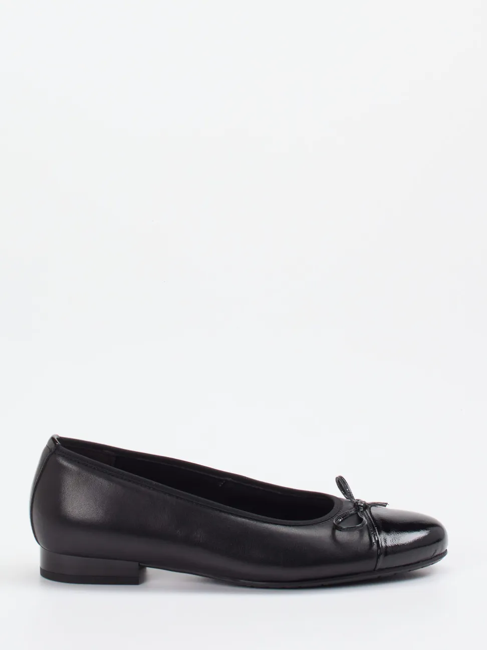 Semler – Ballerinas aus Kalbleder mit Lackkappe