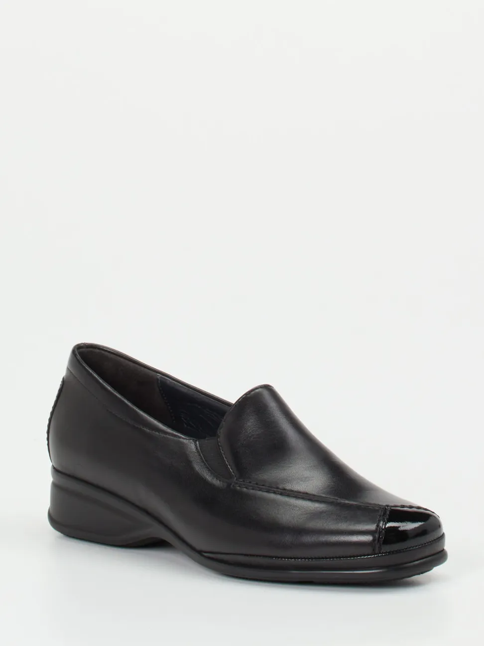Semler – Bequem-Loafer aus Kalbleder schwarz