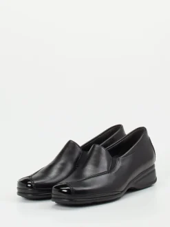 Semler – Bequem-Loafer aus Kalbleder schwarz