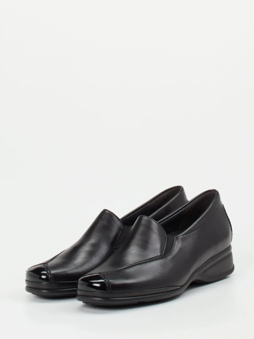 Semler – Bequem-Loafer aus Kalbleder schwarz