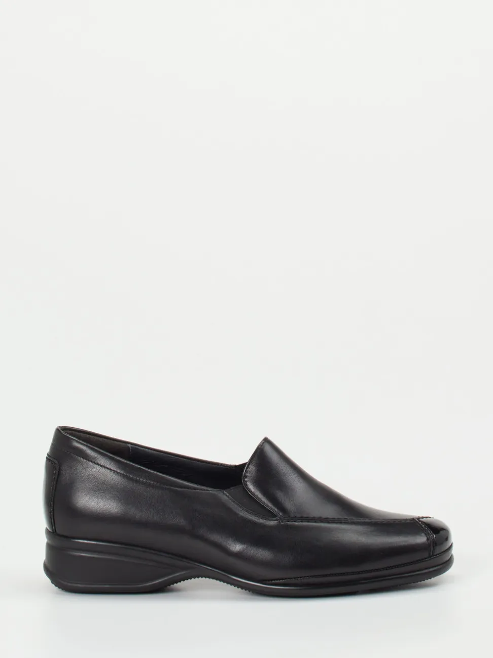 Semler – Bequem-Loafer aus Kalbleder schwarz