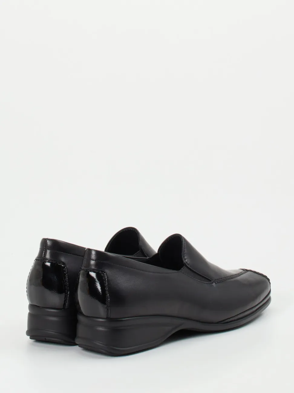 Semler – Bequem-Loafer aus Kalbleder schwarz