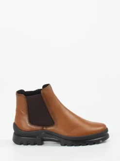 Semler – Chelsea-Stiefelette aus Kalbleder cognacbraun