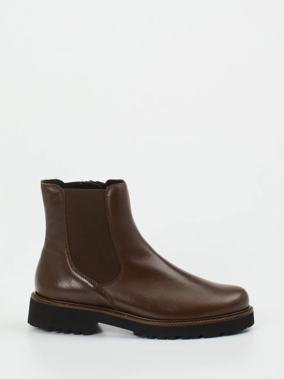 Semler – Chelsea-Stiefelette aus Kalbleder schokobraun