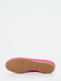 Semler – Freizeitsneaker aus Veloursleder pink