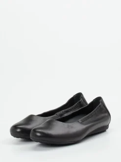 Semler – Komfort-Ballerinas aus Kalbleder schwarz