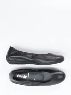 Semler – Komfort-Ballerinas aus Kalbleder schwarz