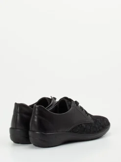 Semler – Komfort-Halbschuh aus Kalbleder Schwarz