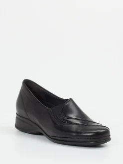 Semler – Komfort-Loafer aus Kalbleder schwarz