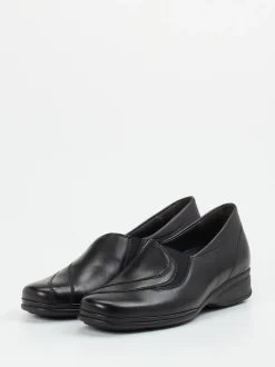 Semler – Komfort-Loafer aus Kalbleder schwarz