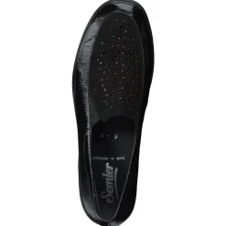 Semler – Komfort-Loafer aus Lackleder schwarz