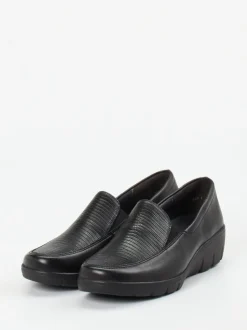 Semler – Komfort-Loafer aus Kalbleder schwarz