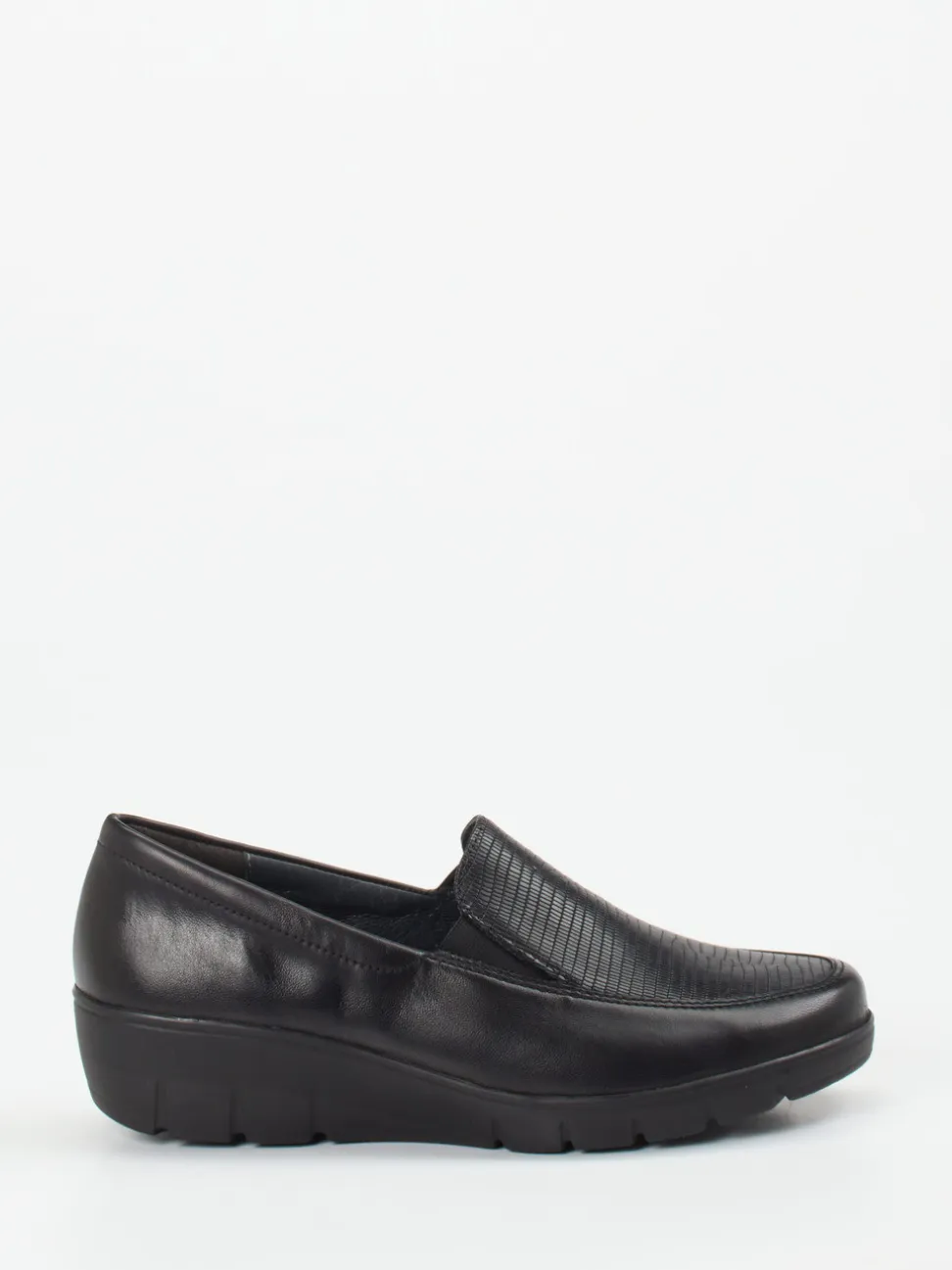 Semler – Komfort-Loafer aus Kalbleder schwarz