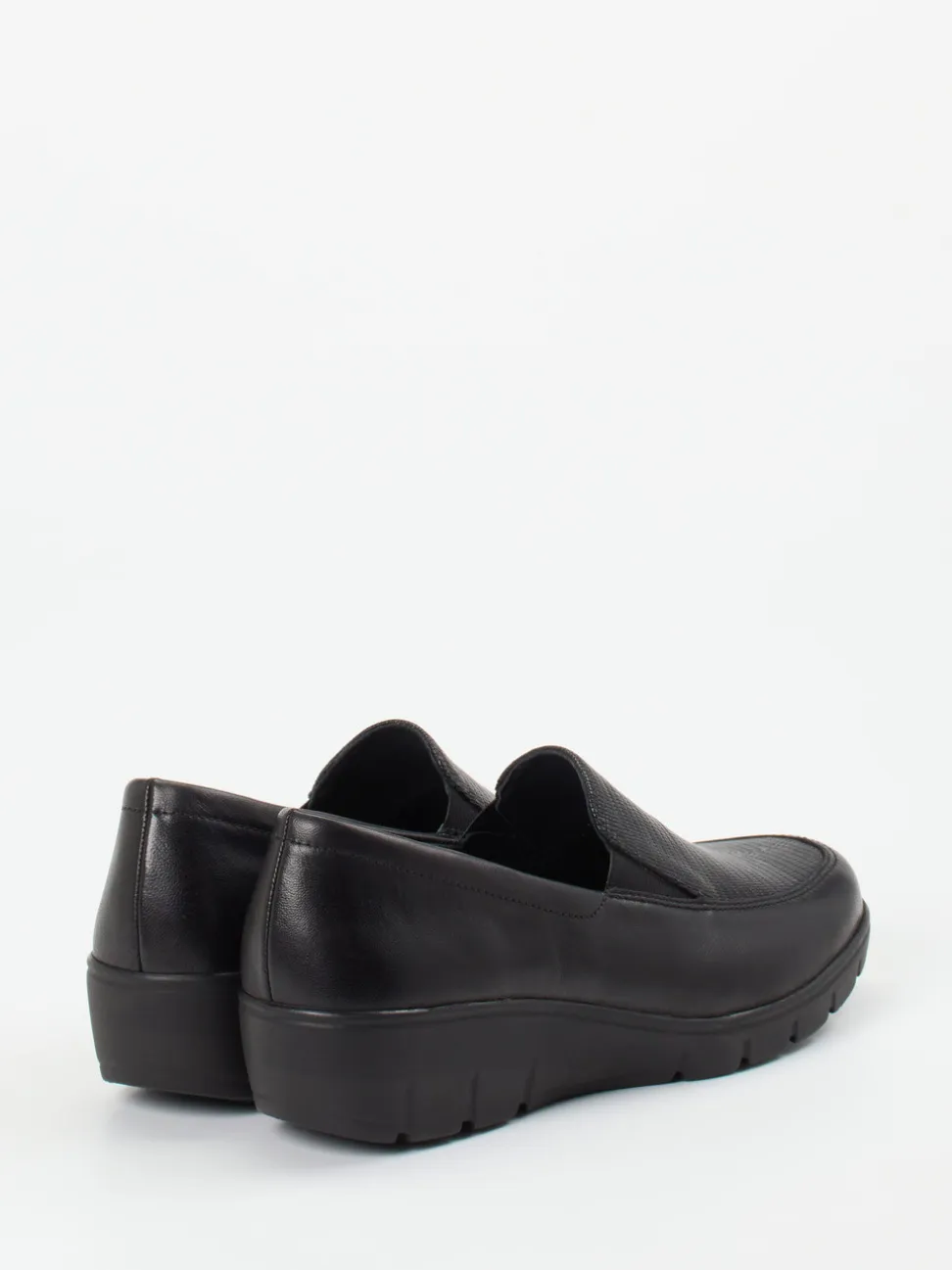 Semler – Komfort-Loafer aus Kalbleder schwarz