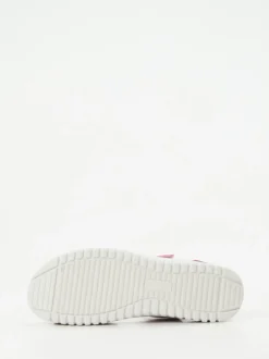 Semler – Komfortsandale aus Veloursleder pink