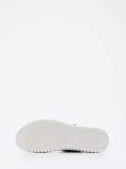 Semler – Komfortsandalen aus Veloursleder marineblau