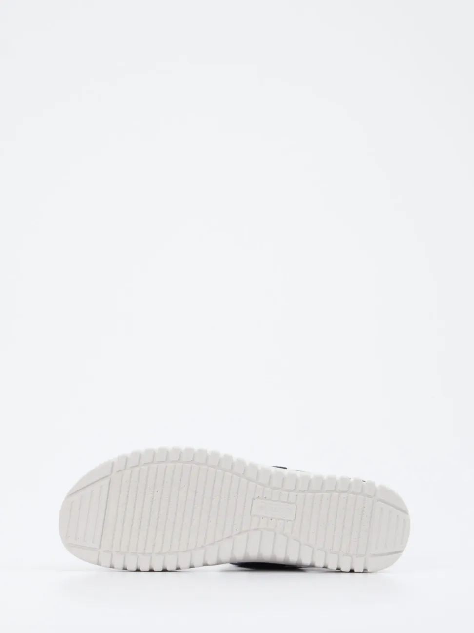 Semler – Komfortsandalen aus Veloursleder marineblau