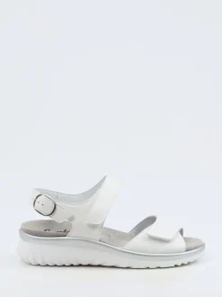 Semler – Komfortsandalen aus Kalbleder weiß