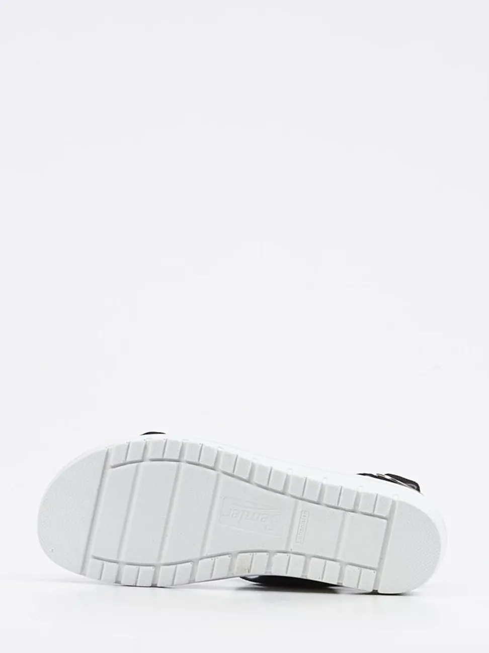 Semler – Komfort-Sandalen aus Veloursleder Dunkelblau