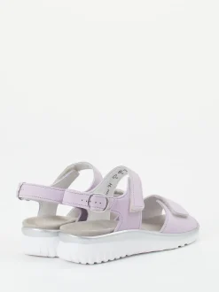 Semler – Komfortsandalen aus Nubukleder Flieder