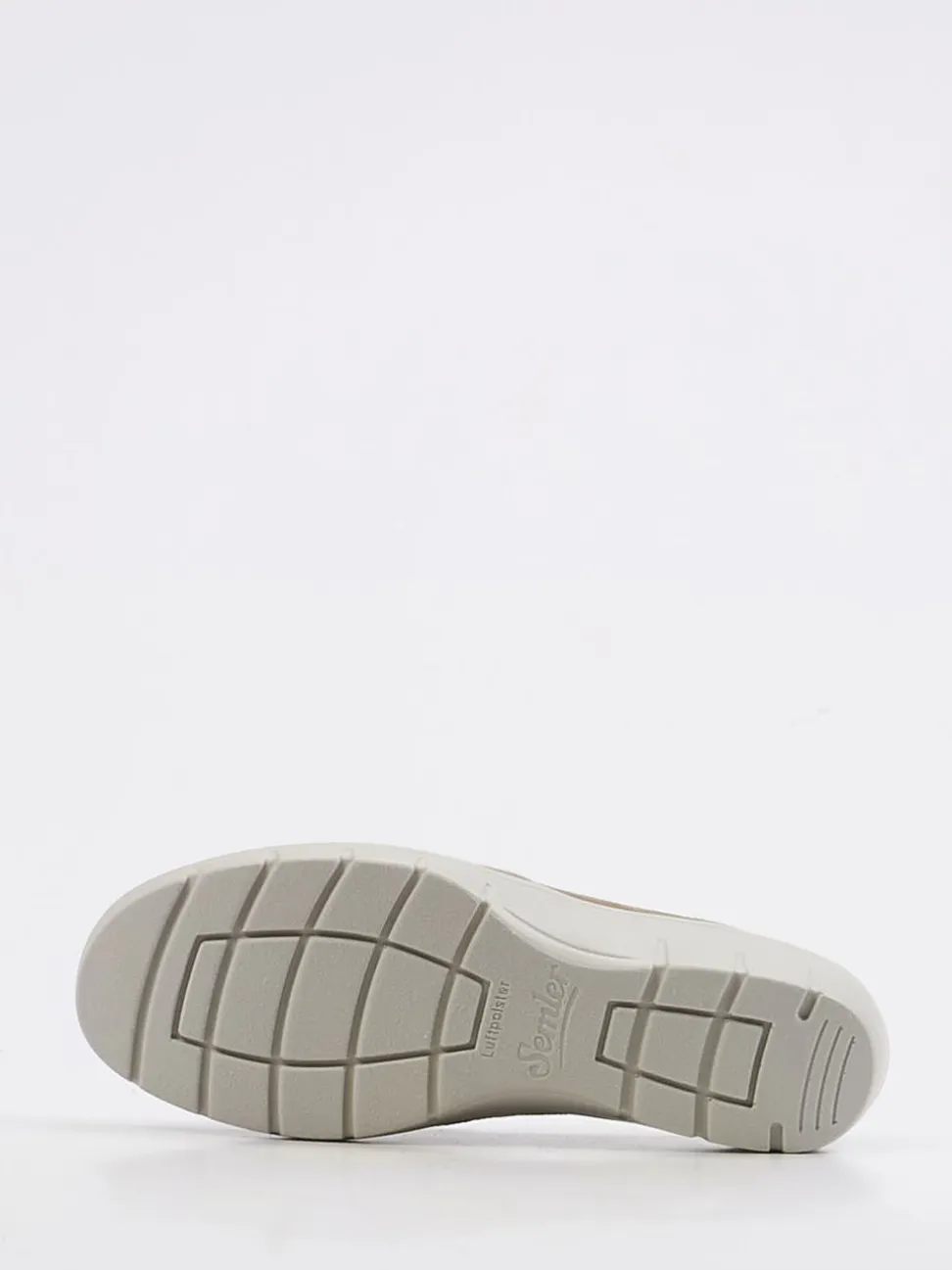 Semler – Komfort-Slipper aus Veloursleder taupe