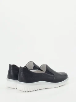 Semler – Komfort-Slipper aus Hirschleder blau