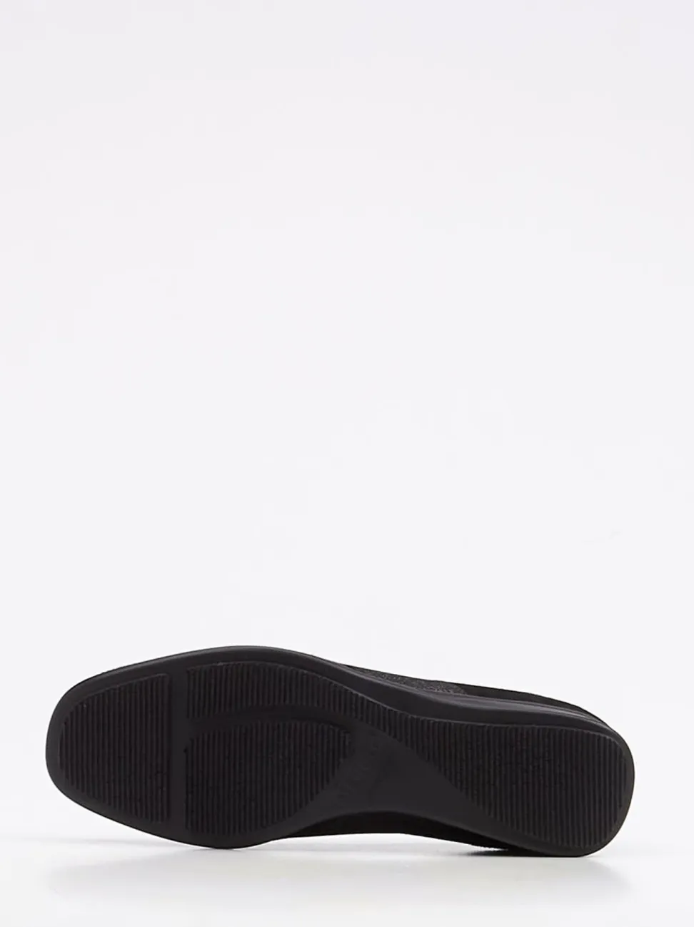 Semler – Komfort-Slipper aus Veloursleder schwarz