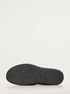 Semler – Komfort-Slipper aus Veloursleder schwarz